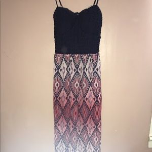 Floor length dress